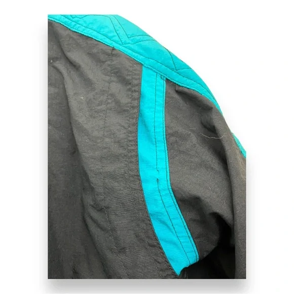 Vintage Members Only All Points Color Bomb Graphic Print Retro Ski Jacket 1980’s - Picture 12 of 16